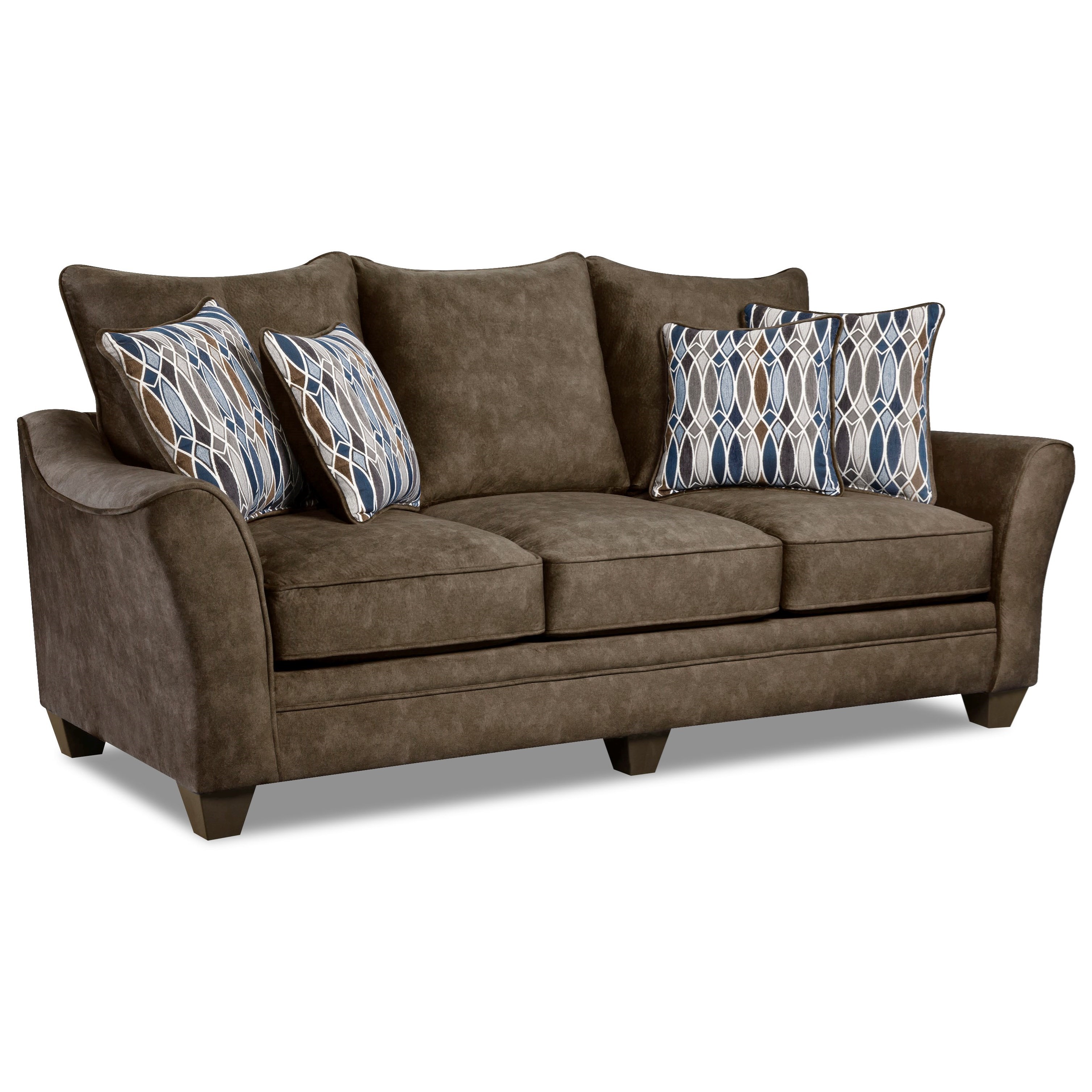 American Furniture 3850 Elegant Sofa with Contemporary Style Prime